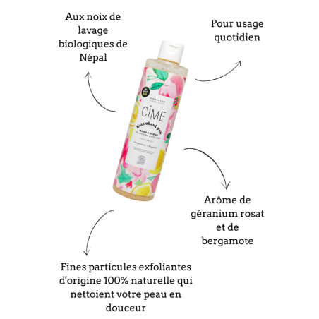 *Wash & Scrub nuts about you gel douche exfoliant  - Cîme
