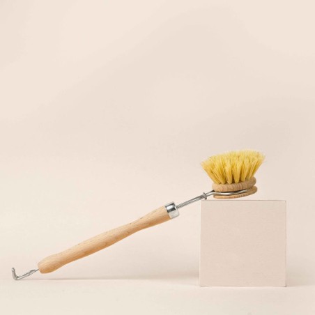 L'Alchimiste - Brosse vaisselle en hêtre et fibres végétales