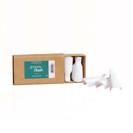 Pinces de retrait Manucurist – pour un retrait doux & efficace du vernis Green Flash