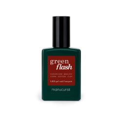 Vernis semi-permanent Green Flash Manucurist – Brillance & formule clean
