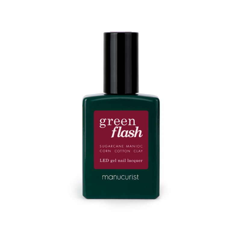 Vernis semi-permanent Green Flash Manucurist – Brillance & formule clean