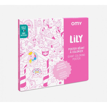 Poster géant Lily - Omy