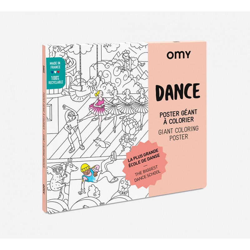 Poster géant Danse - Omy