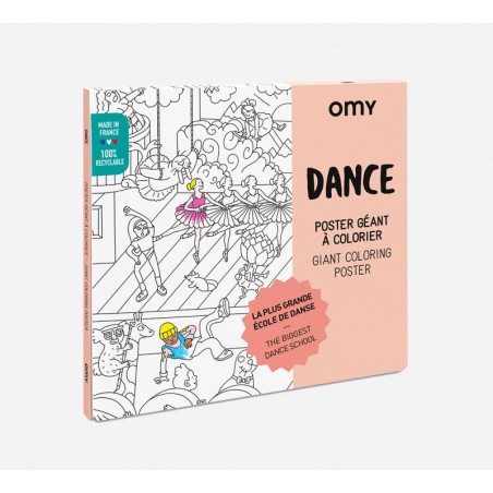 Poster géant Danse - Omy