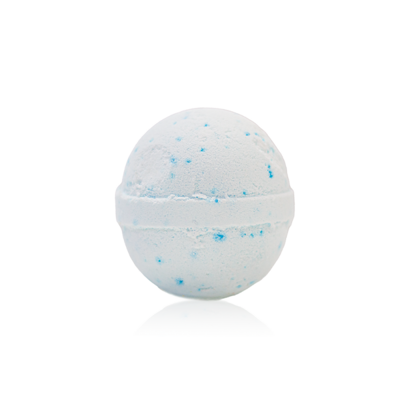 Boule de Bain « Océan » – Bombe effervescente enrichie beurre de karité | Capitaine Cosmétiques