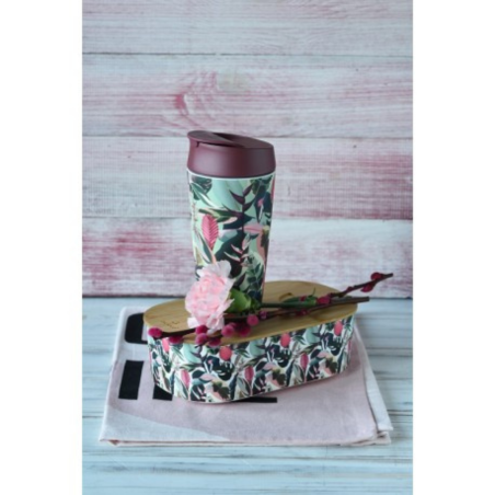 Mug de voyage Tropical - Bioloco Plant 420ml - chic mic
