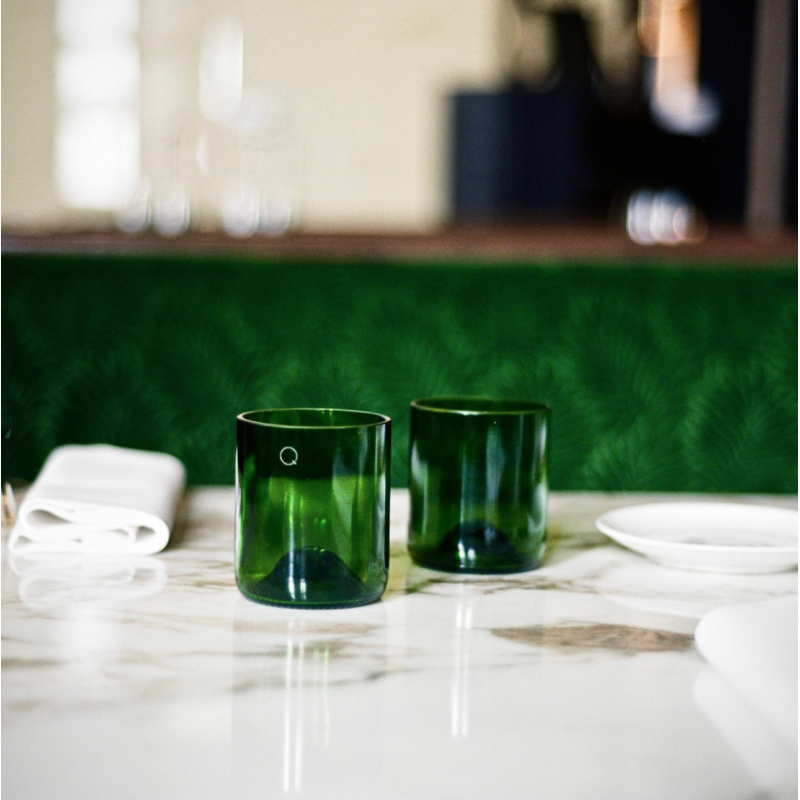 Verres Short Drink Q de Bouteilles – Verre recyclé & artisanal