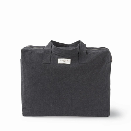 Elzévir – Grand sac week-end 48h en coton recyclé – Rive Droite