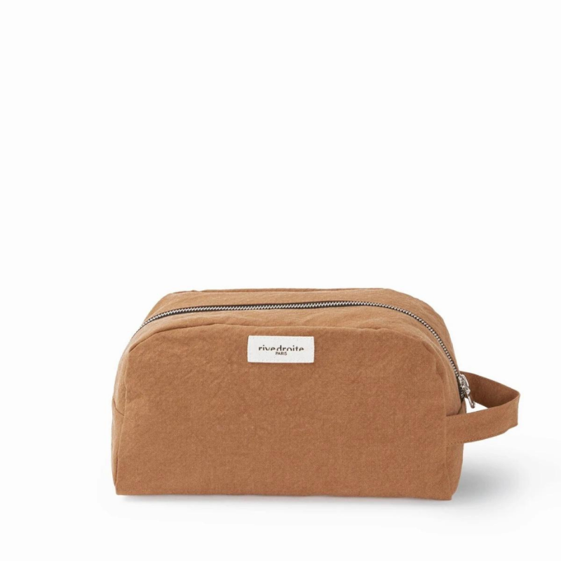 Hermel – Trousse de toilette coton recyclé – Rive Droite \n\n