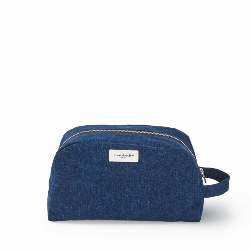 Hermel – Trousse de toilette coton recyclé – Rive Droite \n\n