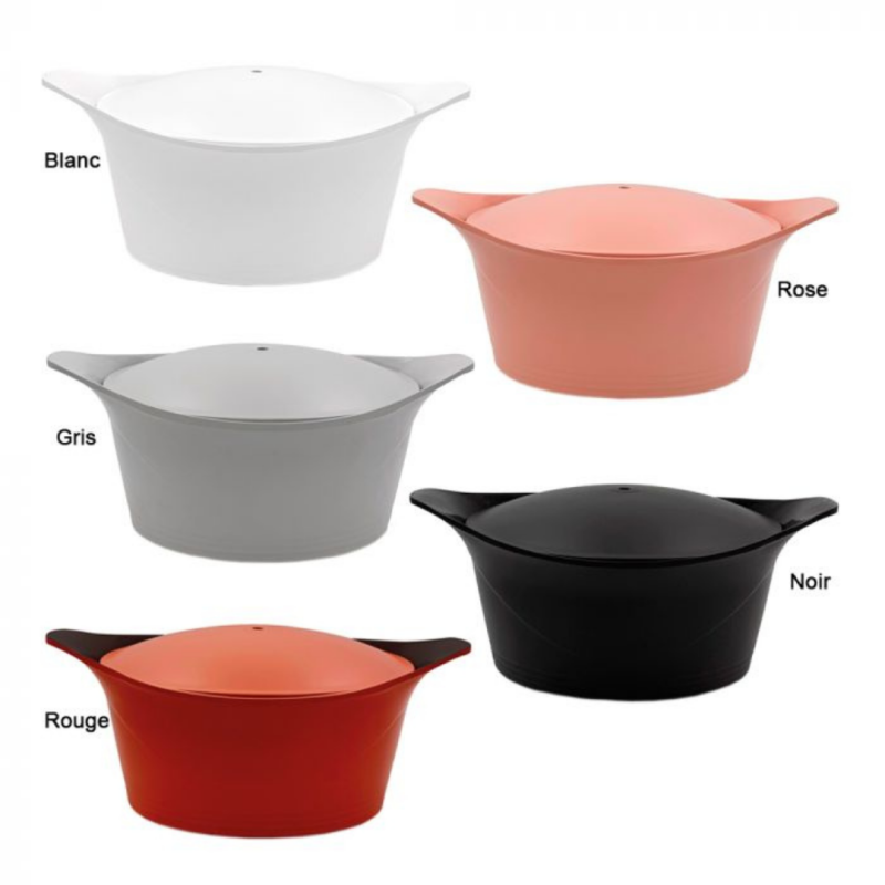 L’Incroyable Cocotte 28 cm Cookut – guimauve | 7 L, légère & sans PFAS 