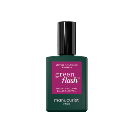 Manucurist - Vernis Semi-Permanent GREEN Flash Arméria | 12 Free