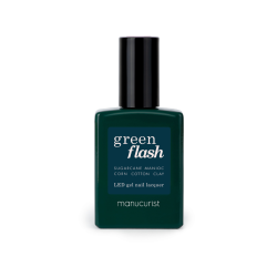 Vernis semi-permanent Green Flash Manucurist – Brillance & formule clean