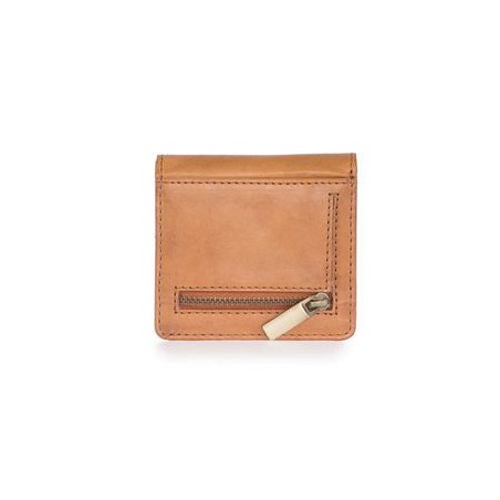 O My Bag - Alex Classic Cognac - Portefeuille en cuir à rabat