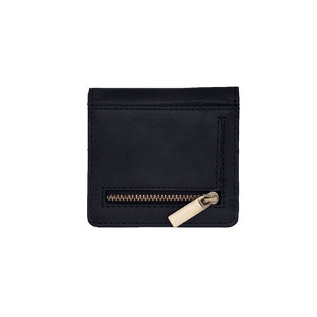 O My Bag - Alex Classic Noir - Portefeuille en cuir à rabat