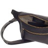 O My Bag - Beck's Croco Noir - Sac banane en cuir