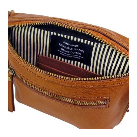 O My Bag - Beck's Stromboli Cognac - Sac banane en cuir