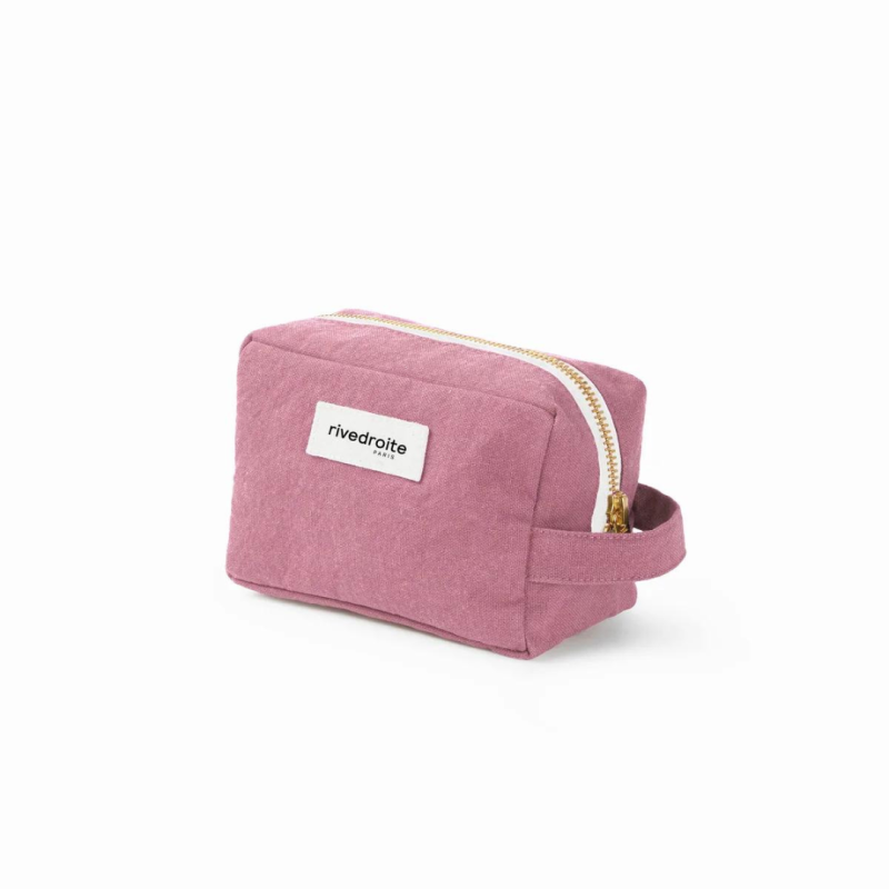 Petite trousse Tournelles – Rive Droite | Coton recyclé, compacte & stylée