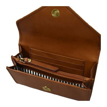 O My Bag - Jo Classic Cognac - Portefeuille en cuir