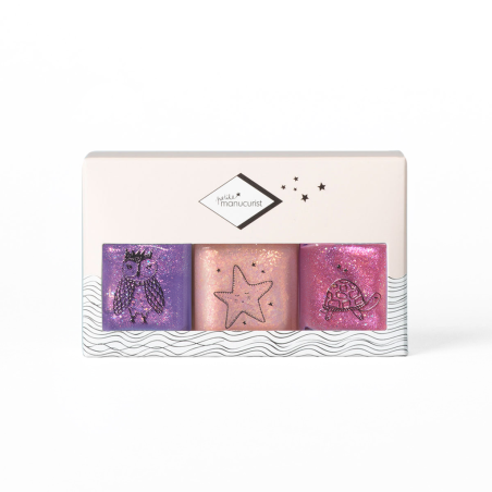 Trio de Vernis à Ongles Enfant Betty, Stella, Scarlett - Manucurist