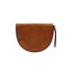 O My Bag - Laura Croco Cognac - Porte-monnaie en cuir