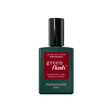 Vernis semi-permanent Green Flash Manucurist – Brillance & formule clean