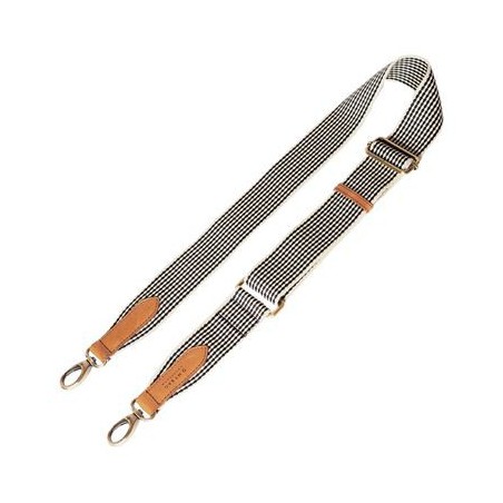 Sangle réglable O My Bag – Coton recyclé & laiton antique