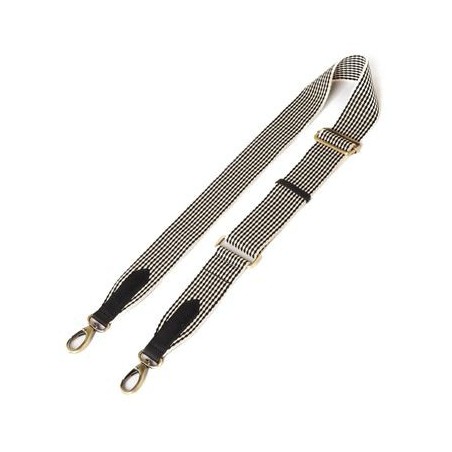 Sangle réglable O My Bag – Coton recyclé & laiton antique