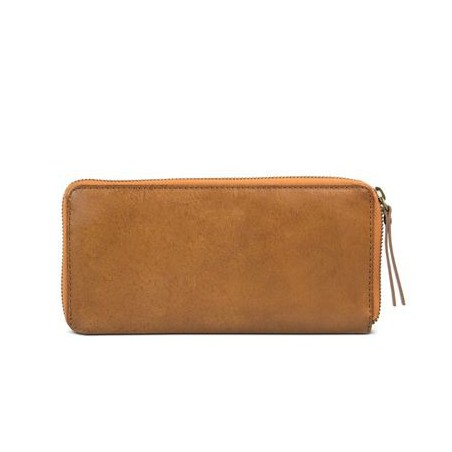 O My Bag - Sonny Long Stromboli Cognac - Portefeuille en cuir rectangle