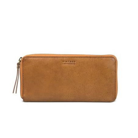 O My Bag - Sonny Long Stromboli Cognac - Portefeuille en cuir rectangle
