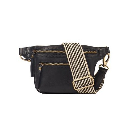 O My Bag - Beck's Stromboli Noir - Sac banane en cuir