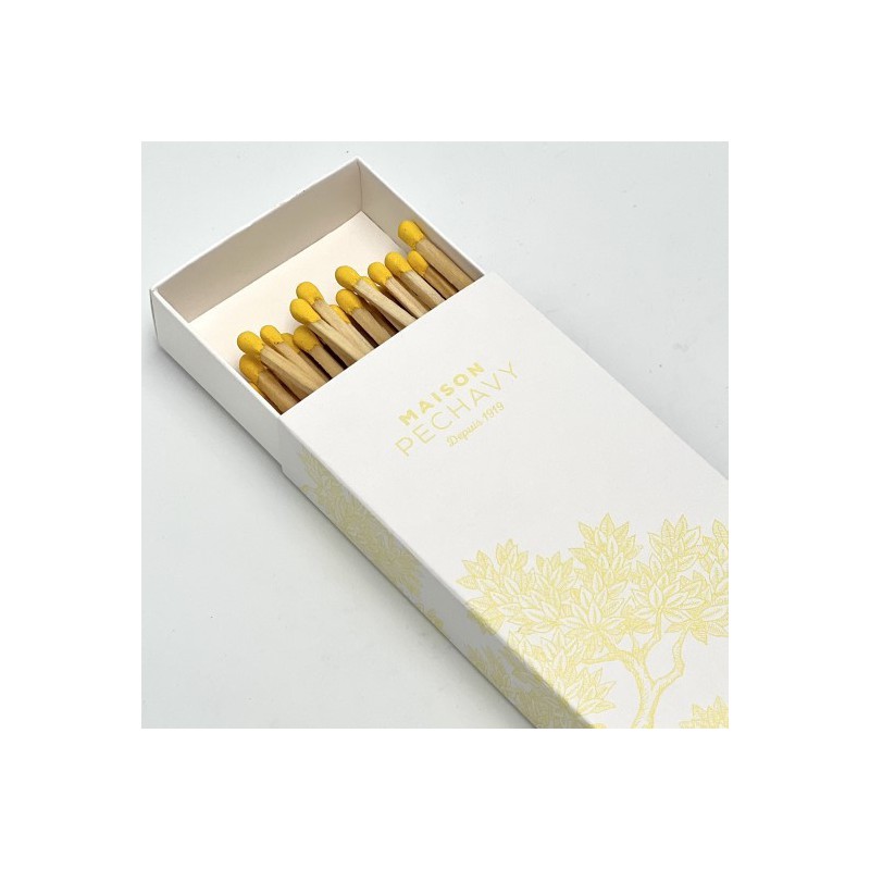 Coffret de 40 longues allumettes PEPS Clivia - Maison Péchavy
