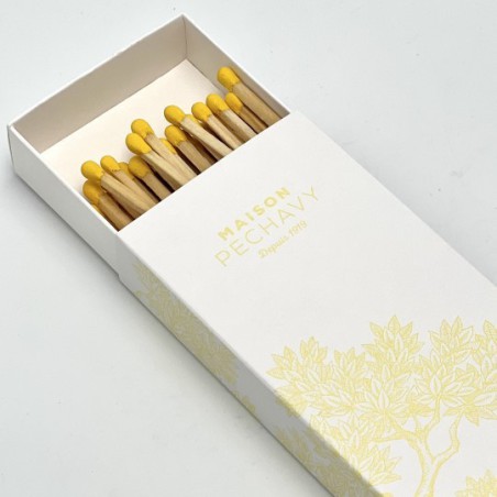 Coffret de 40 longues allumettes PEPS Clivia - Maison Péchavy