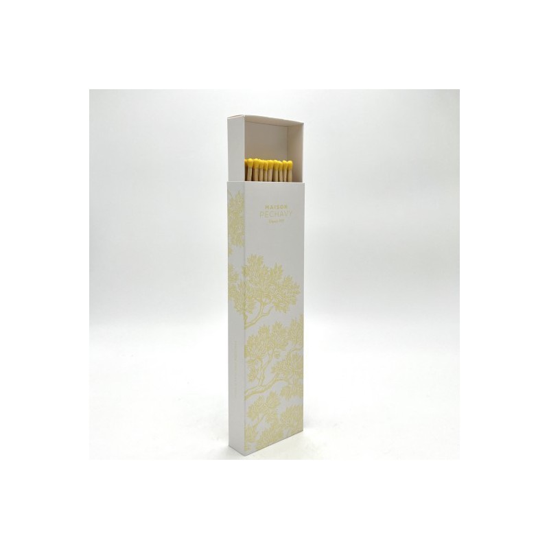 Coffret de 40 longues allumettes PEPS Clivia - Maison Péchavy