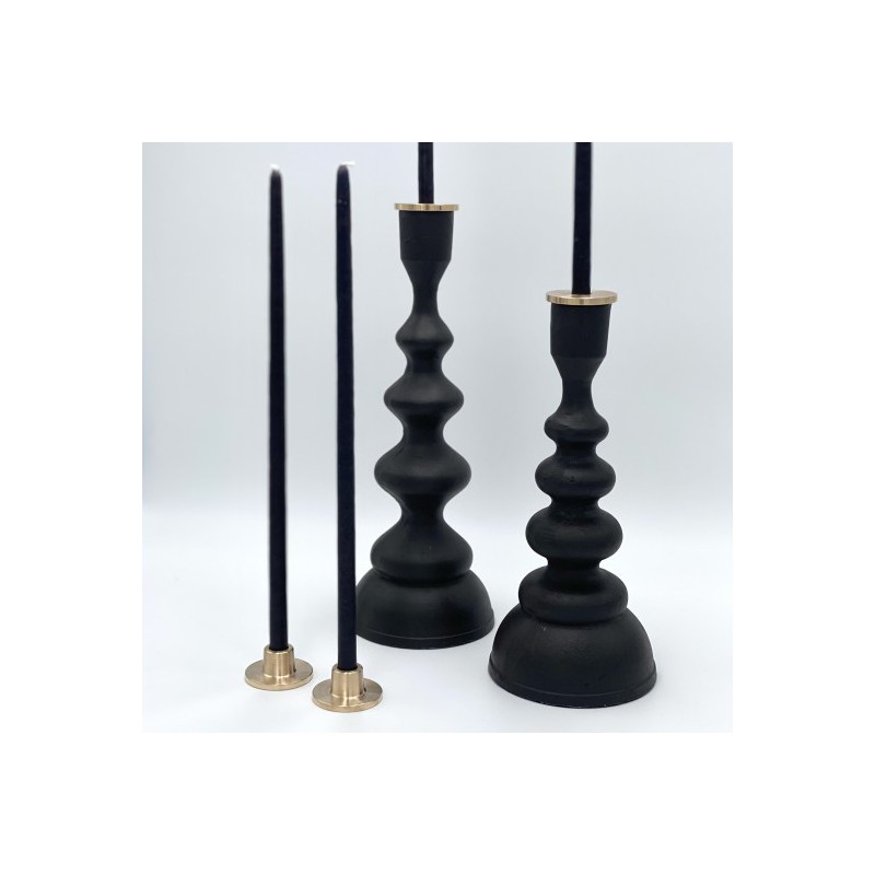 Porte-cierges en laiton pour bougies fines – Maison Pechavy