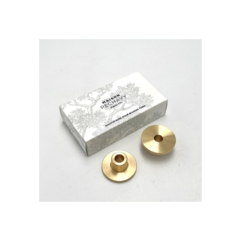 Porte-cierges en laiton pour bougies fines – Maison Pechavy