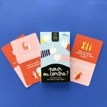 Jeu Pour ou contre? - Minus Editions