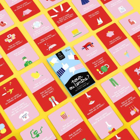 Jeu Pour ou contre? - Minus Editions