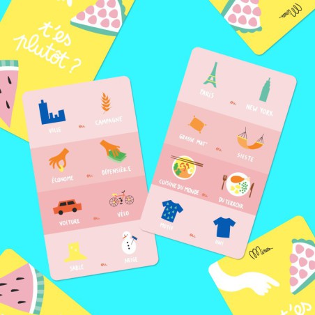 Jeu Chacun ses goûts - Minus Editions