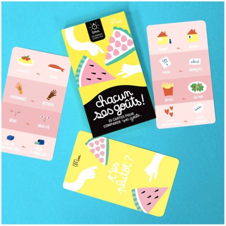 Jeu Chacun ses goûts - Minus Editions