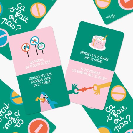 Jeu Ça s'fait pas - Minus Editions