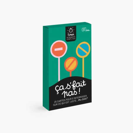 Jeu Ça s'fait pas - Minus Editions