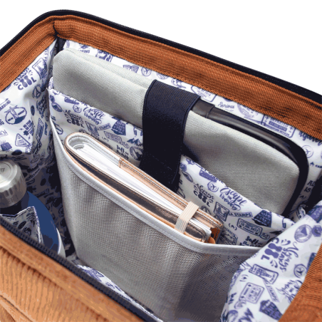 Cabaïa - Sac à dos Adventurer Medium Dubaï - Velours