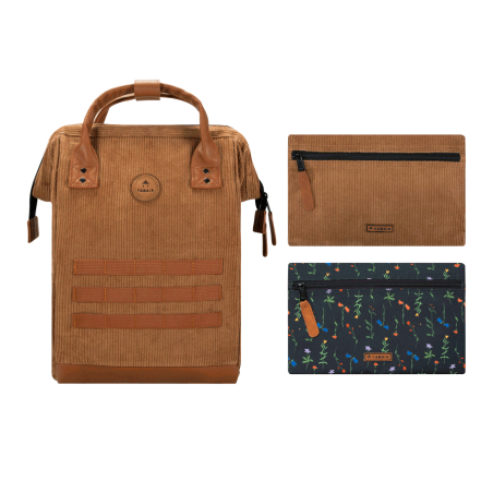 Cabaïa - Sac à dos Adventurer Medium Dubaï - Velours