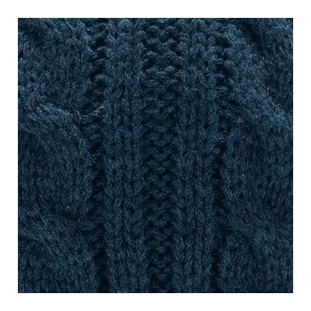 Cabaïa - Bonnet + 3 pompons - Creamy Gin New Navy Mustard