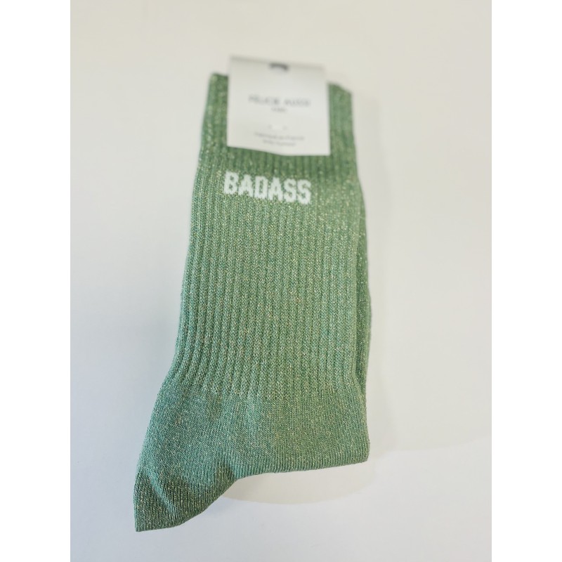 Chaussettes pailletées façon sport – Félicie Aussi | Taille 36–40 | Fabriquées en France