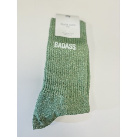 Chaussettes pailletées façon sport – Félicie Aussi | Taille 36–40 | Fabriquées en France