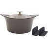 Cookut - Cocotte 28 cm Ultra Légère Moka