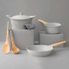 L’Incroyable Poêle 24 cm Cookut – gris perle | légère, sans PFAS, tous feux
