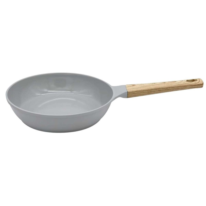 L’Incroyable Poêle 24 cm Cookut – gris perle | légère, sans PFAS, tous feux